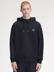 Fred Perry Black Tipped  Hoodie - Image 1 of 5