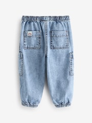 Denim Character Denim 100% Cotton Cargo Trousers (3mths-7yrs) - Image 7 of 8