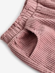 Pink 100% Cotton Cord Trousers (3mths-7yrs) - Image 7 of 8