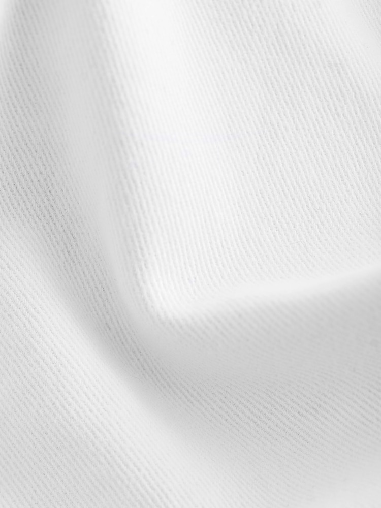 White Chino Knee Length Shorts - Image 6 of 6