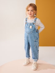 Denim 100% Cotton Dungarees (3mths-7yrs) - Image 1 of 7