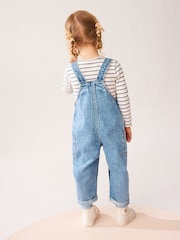 Denim 100% Cotton Dungarees (3mths-7yrs) - Image 3 of 7