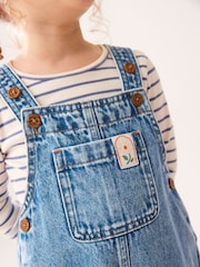Denim 100% Cotton Dungarees (3mths-7yrs) - Image 4 of 7