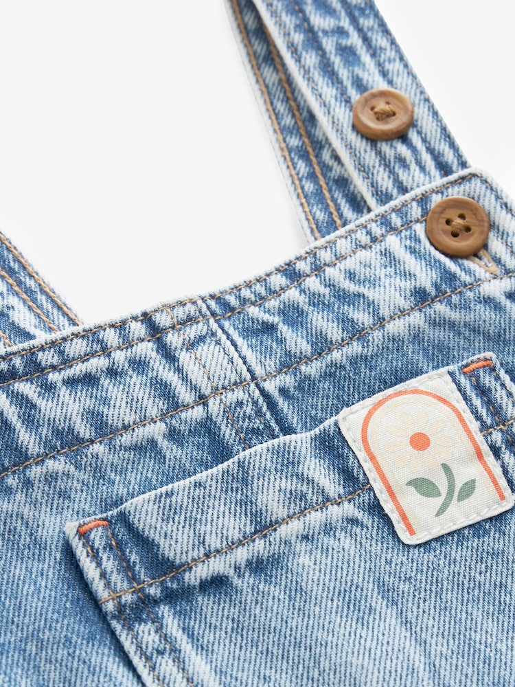 Denim 100% Cotton Dungarees (3mths-7yrs) - Image 7 of 7