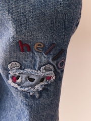 Denim 100% Cotton Sweatshirt and Jeans Set (3mths-7yrs) - Image 5 of 9