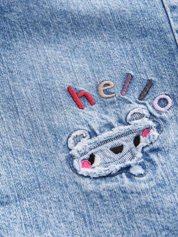 Denim 100% Cotton Sweatshirt and Jeans Set (3mths-7yrs) - Image 9 of 9