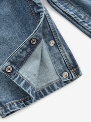 Denim 100% Cotton Blouse And Dungarees Set (3mths-7yrs) - Image 8 of 8