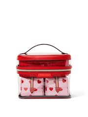 Victoria's Secret Lipstick Red Mini Heart 4 in 1 Makeup Bag - Image 1 of 1