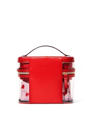 Victoria's Secret Lipstick Red Mini Heart 4 in 1 Makeup Bag - Image 2 of 2