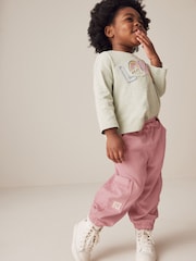Pink Cargo Trousers (3mths-7yrs) - Image 1 of 9