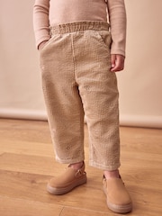Stone 100% Cotton Cord Trousers (3mths-7yrs) - Image 1 of 7