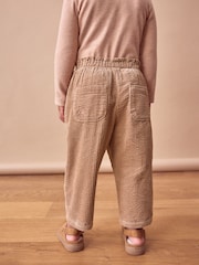 Stone 100% Cotton Cord Trousers (3mths-7yrs) - Image 4 of 7