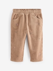 Stone 100% Cotton Cord Trousers (3mths-7yrs) - Image 5 of 7