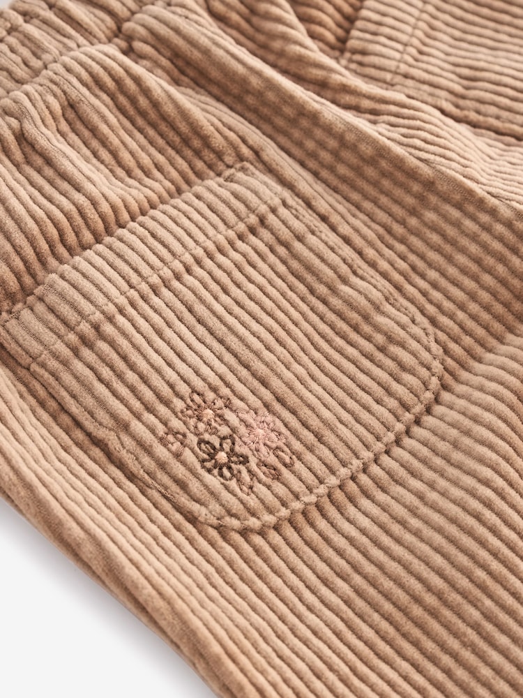 Stone 100% Cotton Cord Trousers (3mths-7yrs) - Image 7 of 7