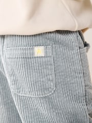 Grey 100% Cotton Cord Trousers (3mths-7yrs) - Image 4 of 7