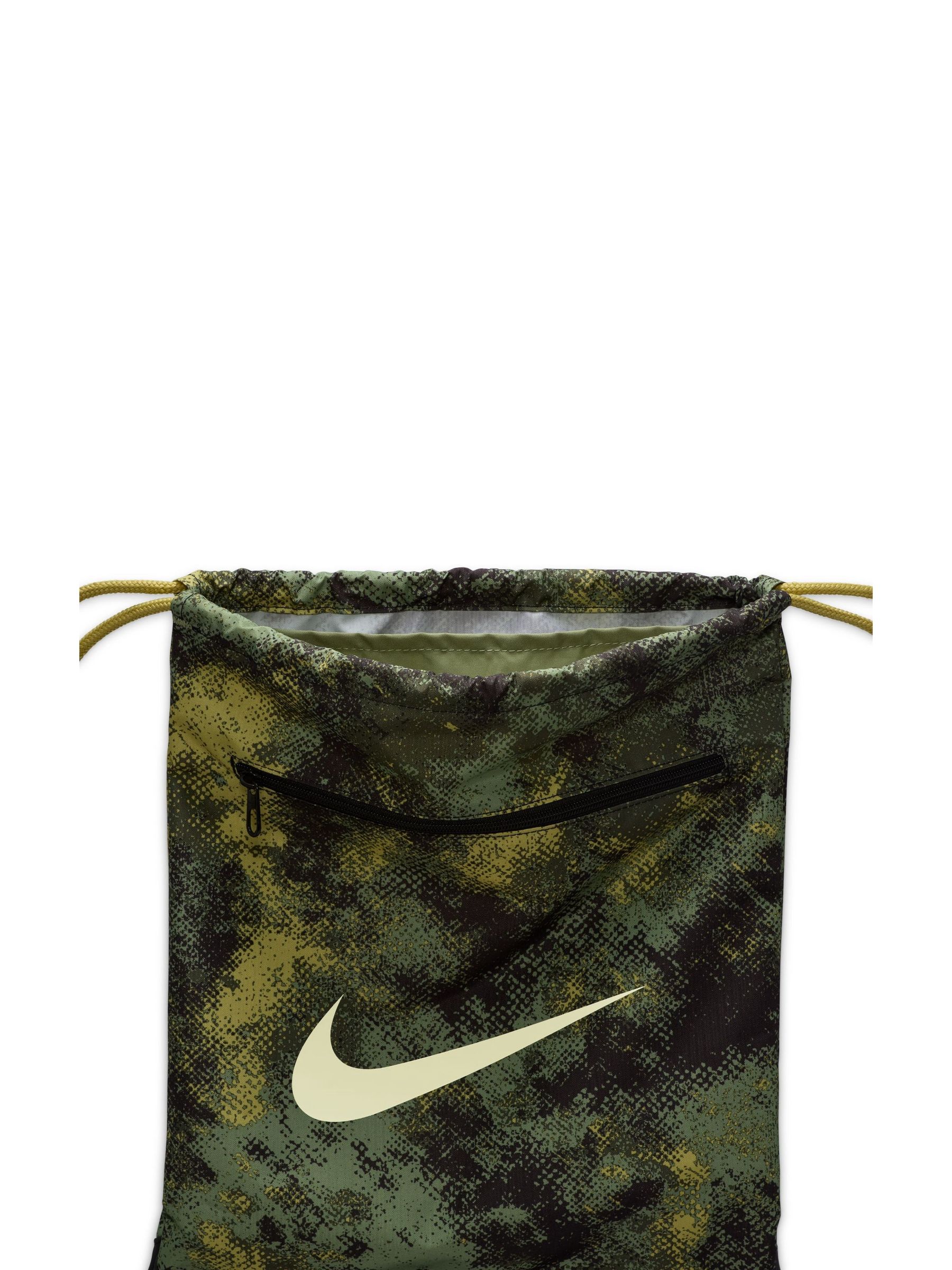 green nike drawstring bag