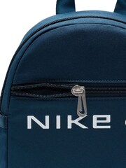 Nike Blue Mini Sportswear Futura Backpack (6L) - Image 7 of 8