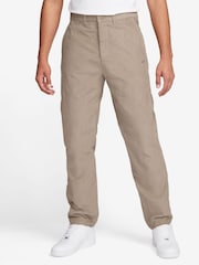 Хаки - Nike Club Corduroy 100% Cotton Chino Trousers - Изображение 1 из 3
