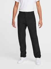 Nike Black Club Corduroy Chino 100% Cotton Trousers - Image 1 of 3