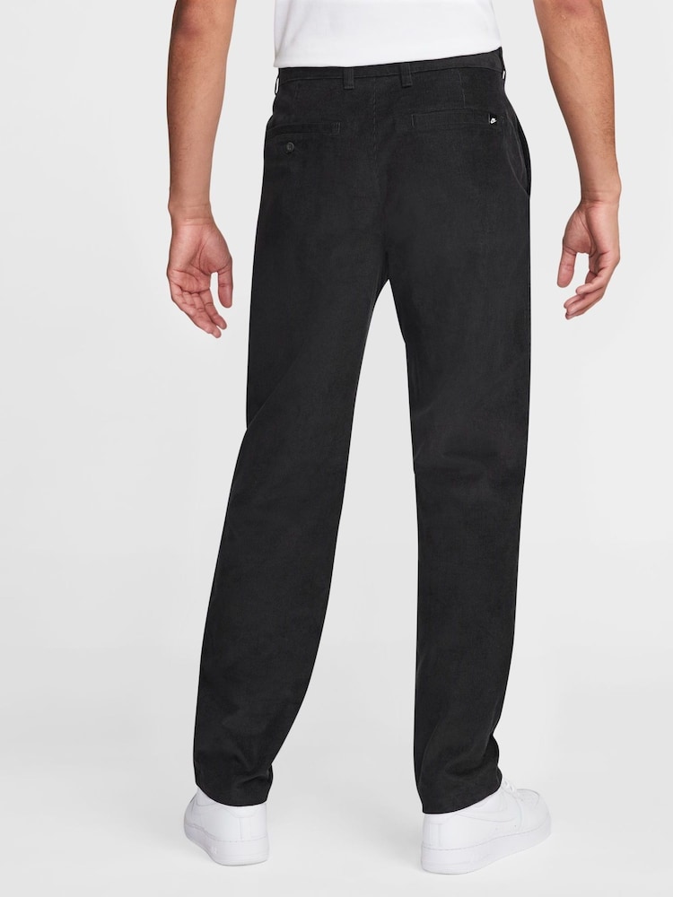 Nike Black Club Corduroy Chino 100% Cotton Trousers - Image 2 of 3