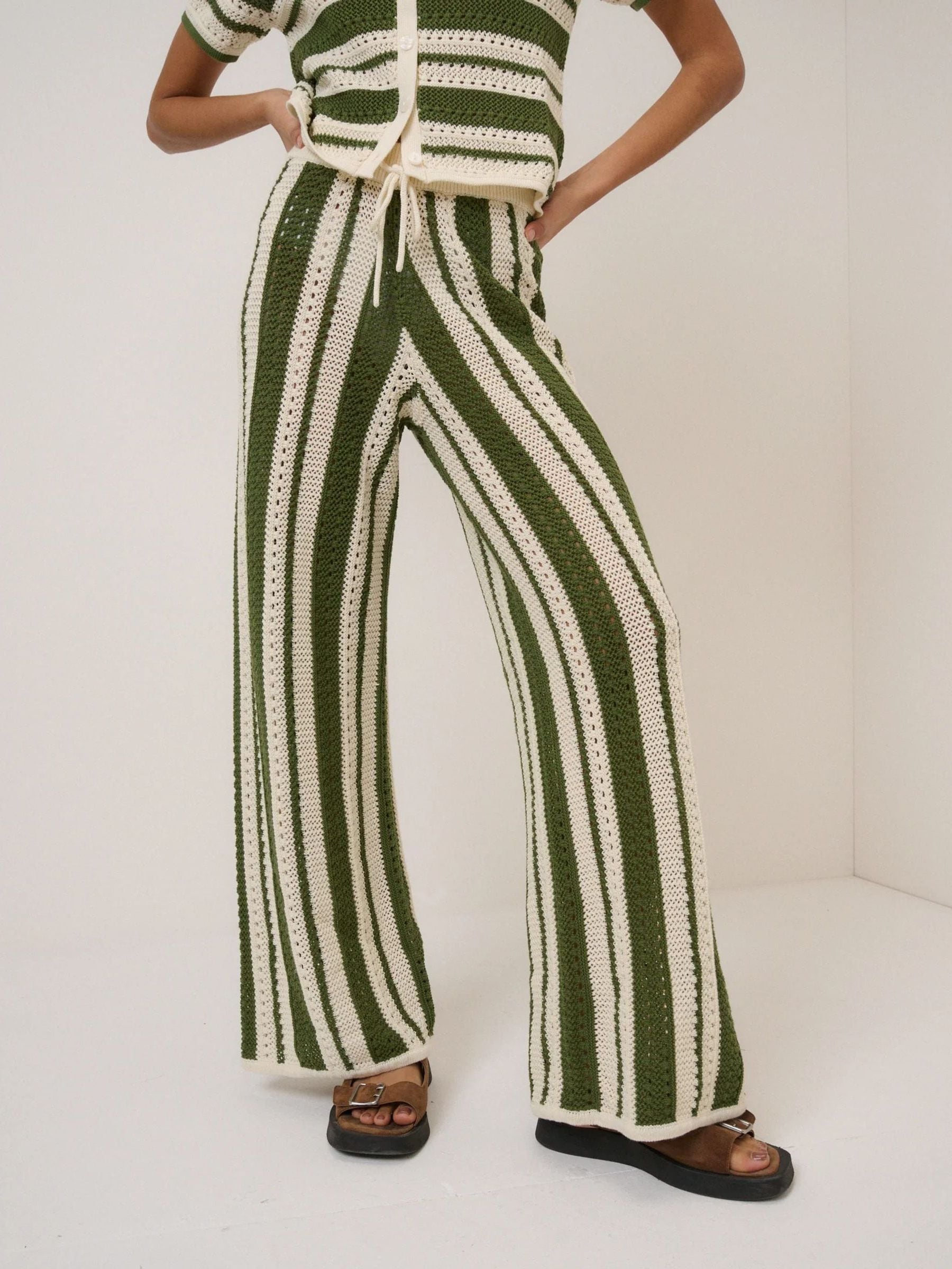 Nobody's Child Women's Multi Nc Crochet Resort Trouser Size L - Image 3