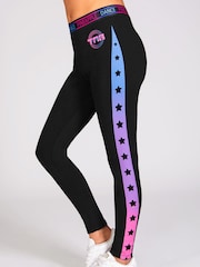 Pineapple Black X The Next Step Star Panel Leggings - Image 2 of 8