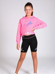 Pineapple Pink X The Next Step Logo Crop Hoodie - Image 3 of 6