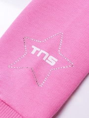 Pineapple Pink X The Next Step Logo Crop Hoodie - Image 6 of 6