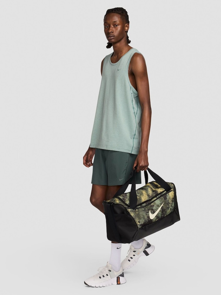 Nike Green Brasilia Training Duffel 100% Cotton Bag (60L) - Image 2 of 11
