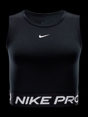 Черный - Укороченная майка Nike Pro 365 Dri-FIT - Изображение 6 из 6