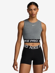 Nike Black Pro 365 Dri-FIT Cropped Tank Top - Image 1 of 3