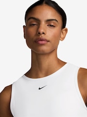 Nike White Pro 365 Dri-FIT Cropped Tank Top - Image 3 of 3