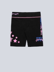 Pineapple Black X The Next Step Star Cycling Shorts - Image 8 of 9