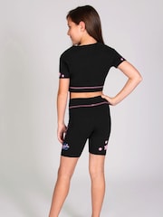 Pineapple Black X The Next Step Fitted Crop Top - Image 3 of 5