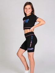 Pineapple Black X The Next Step Fitted Crop Top - Image 4 of 5