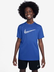 Nike Royal Blue Dri-FIT Trophy 23 T-Shirt - Image 1 of 4