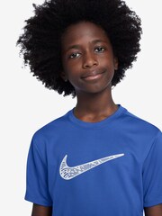 Nike Royal Blue Dri-FIT Trophy 23 T-Shirt - Image 3 of 4
