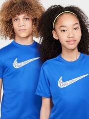Nike Royal Blue Dri-FIT Trophy 23 T-Shirt - Image 4 of 4