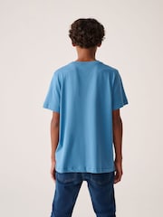 Aegean Blue - Nike Club 100% bombažna majica - Slika 2 iz 4