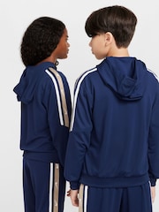 Nike Midnight Navy Sportswear Club+ Overhead Hoodie - Image 3 of 8