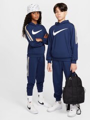 Nike Midnight Navy Sportswear Club+ Overhead Hoodie - Image 4 of 8