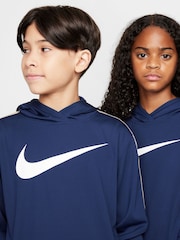 Nike Midnight Navy Sportswear Club+ Overhead Hoodie - Image 5 of 8