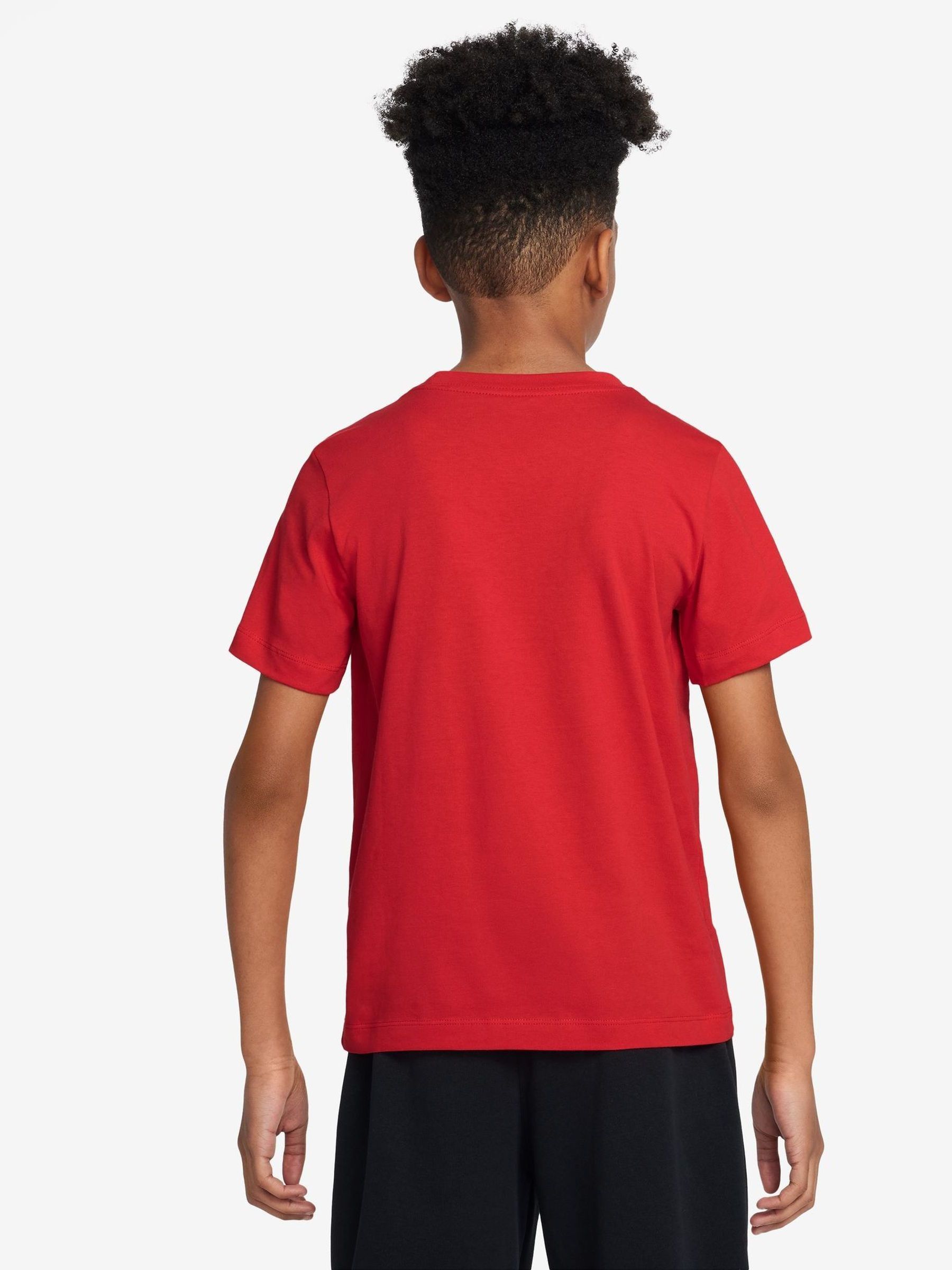 Buy Nike University Red Club 100 Cotton TShirt from the Next UK