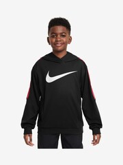 Nike Black Sportswear Club+ Overhead Hoodie - Image 1 of 3