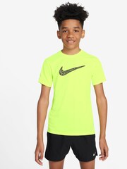 Nike Light Armory Yellow Dri-FIT Trophy 23 T-Shirt - Image 1 of 3