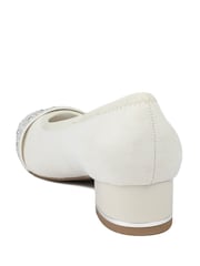 米黃色 - Pavers 寬楦套穿式尖頭高跟鞋 - 圖片 4/5