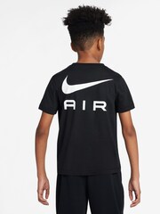 Nike Black 100% Cotton Air T-Shirt - Image 2 of 3