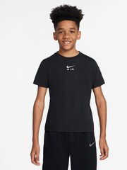 Nike Black 100% Cotton Air T-Shirt - Image 3 of 3