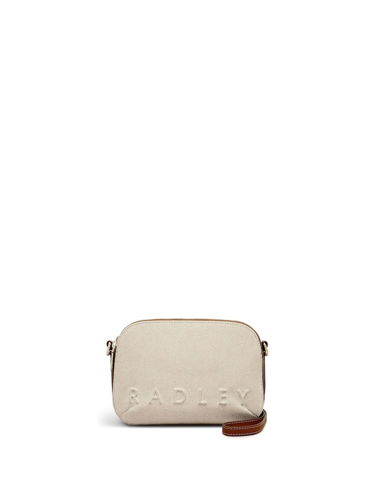 Radley Brown Dukes Place Canvas Medium Cross Body Bag - Image 2 of 5