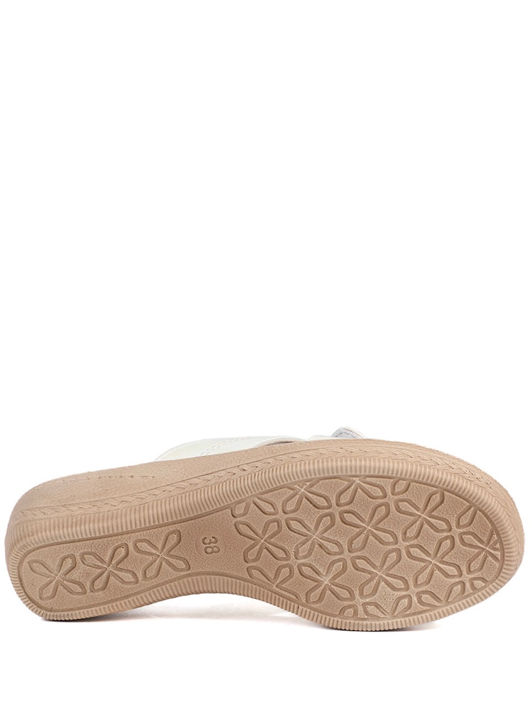 Pavers Off White Adjustable Lightweight Mule Sandals - Image 6 of 6
